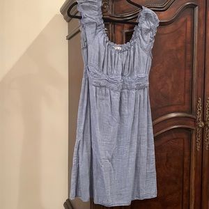 Max studio midi dress chambray